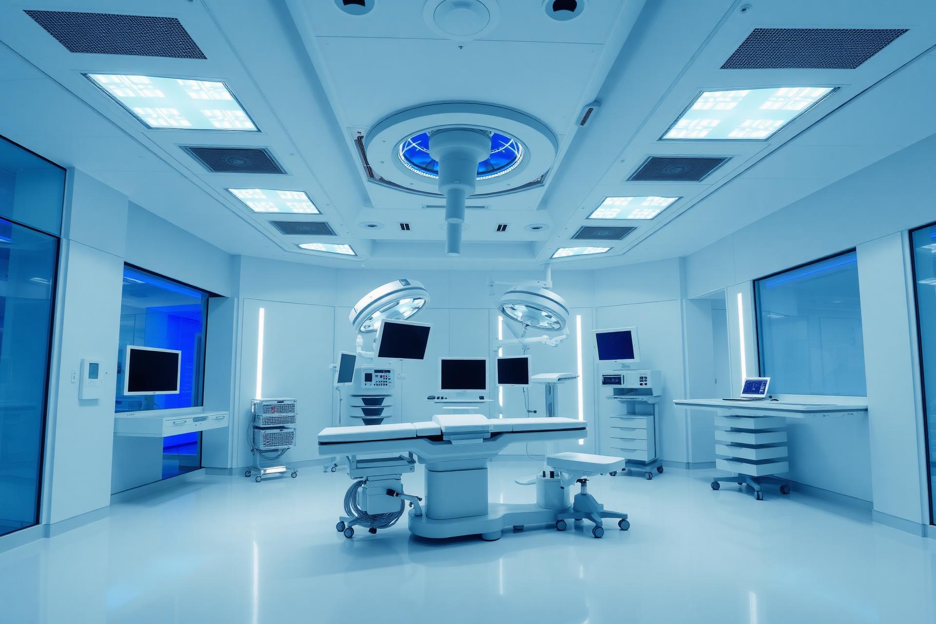 State-of-the-art medical operating room